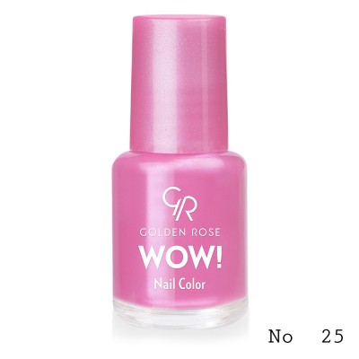 GOLDEN ROSE Wow! Nail Color 6ml-25